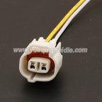 2PIN Male Female 2mm Waterproof Connector Fog Light Lamp Socket Reverse Radar Plug For Baojun Toyota RAV4 6188-0266