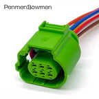 1 Set 6 Pin Auto Taillight Throttle Plug Connector with Cable Electronic Waterproof Harness For 4H0973713C 42505600 42515600