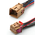 17 Pins 4F0972575A 8K0972483A Car Cable Harness Plugs Auto Composite Socket For VW Starter Electrical Connector