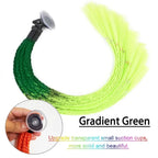 24Inch Stylish and Secure Motorcycle Helmet Ponytail Attachment Easily Add Length and Volume to Your Hair While Riding Amagi