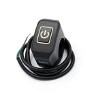 Motorcycle Switch ON/OFF Handlebar Flashing Headlight Horn Control Button 12V Button Connector Handlebar Switch