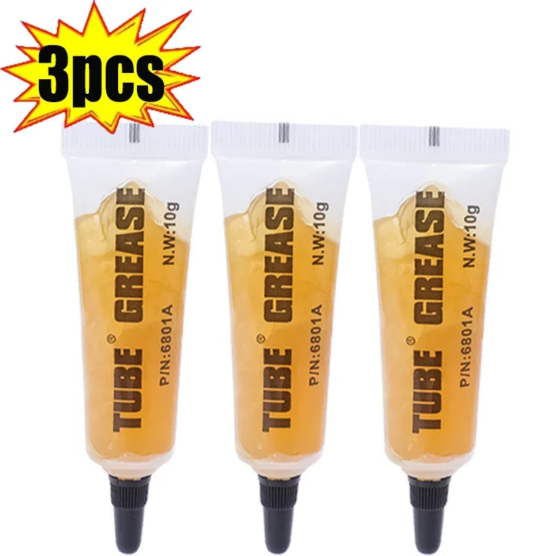 10g Bearing Gear Chain Grease Professional Machinery Gear Grease Bearing Oil Bicycle Wheel Lubricant Plastic Silicone Grease