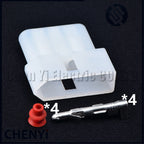 4 Pin Automotive connector Electrical plug socket with  Pins 0309-2042 03092042 03-09-2042 03-09-1042 0309-1042 03091042