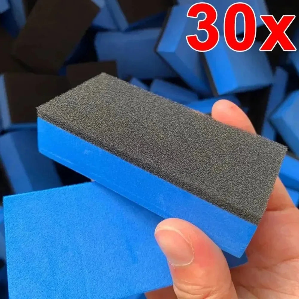 30/1pcs Glass Nano Applicator Pads Polish Wax Ceramic Coating Sponges Brushes Cleaning Tool Car Polishing Coating Sponge Brush