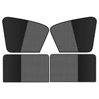 1pc Magnetic Car Side Window Sun Shade Cover Block Visor Mesh Shield UV Block Sun Shade Protection Black Auto Accessories