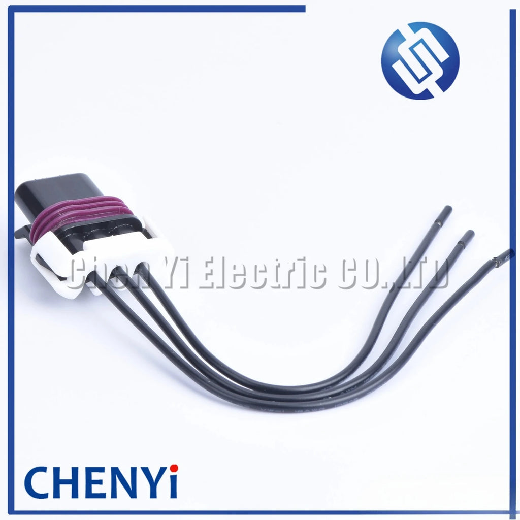 3 pin female Auto Waterproof Electrical Connector Plug (1.5) female Bearing position sensor connector 12059595 with 15cm harness