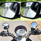 2pcs Rearview Mirror Rainproof Clear Film Sticker Protective for Car Motorcycle Bicycle Bike View Mirror AntiFog Waterproof Film