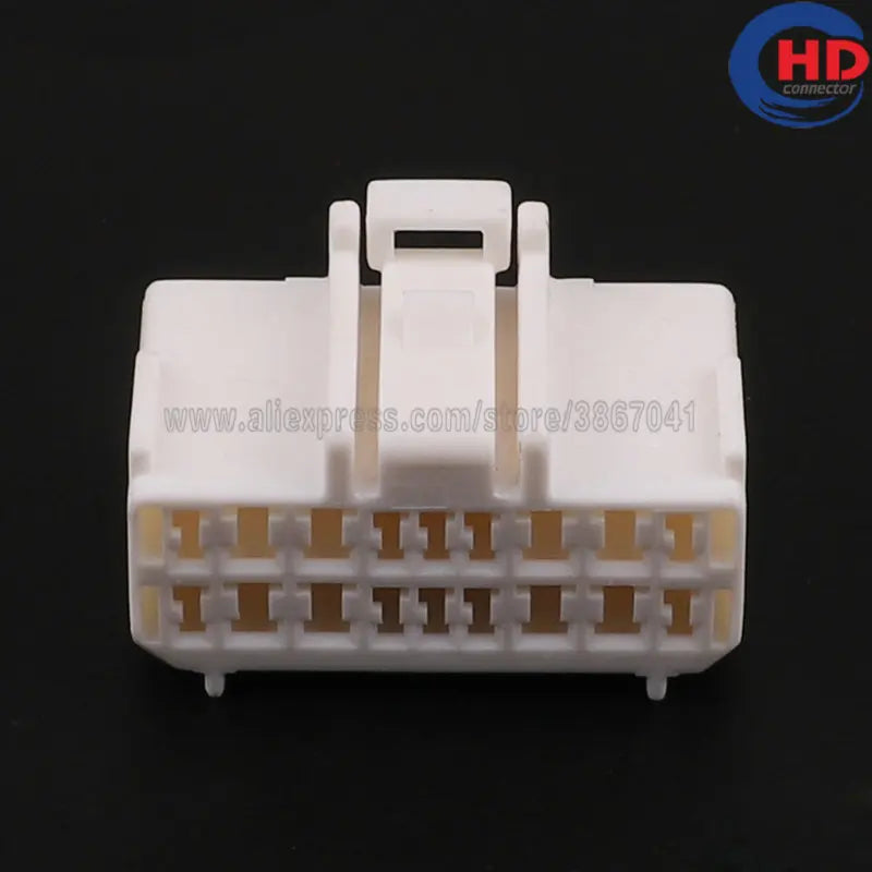 18pin female electrical wire harness plug unsealed plastic connector 6098-1164