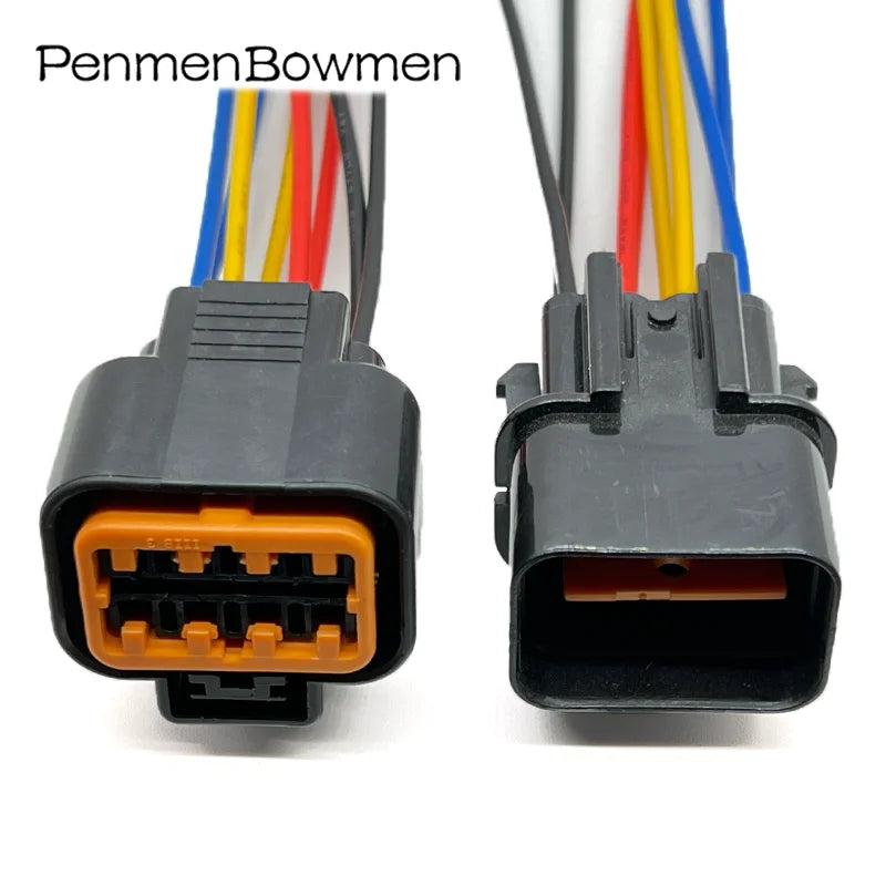 1 Set 8 Pin PB621-08020 Auto Lamp Headlight Vehicle Plug Wiring Harness Car Electronic Connector For Hyundai KIA PB625-08027