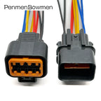 1 Set 8 Pin PB621-08020 Auto Lamp Headlight Vehicle Plug Wiring Harness Car Electronic Connector For Hyundai KIA PB625-08027
