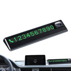 Car Park Stop Sign Universal Automobile Accessories Car Temporary Parking Card Phone Number Card Plate Telephone Number Amagi