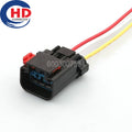 3 Pin 2.8 mm Series Waterproof Black Plugs Auto Female Wiring Harness Connector For Buick Regal Delphi 54200308