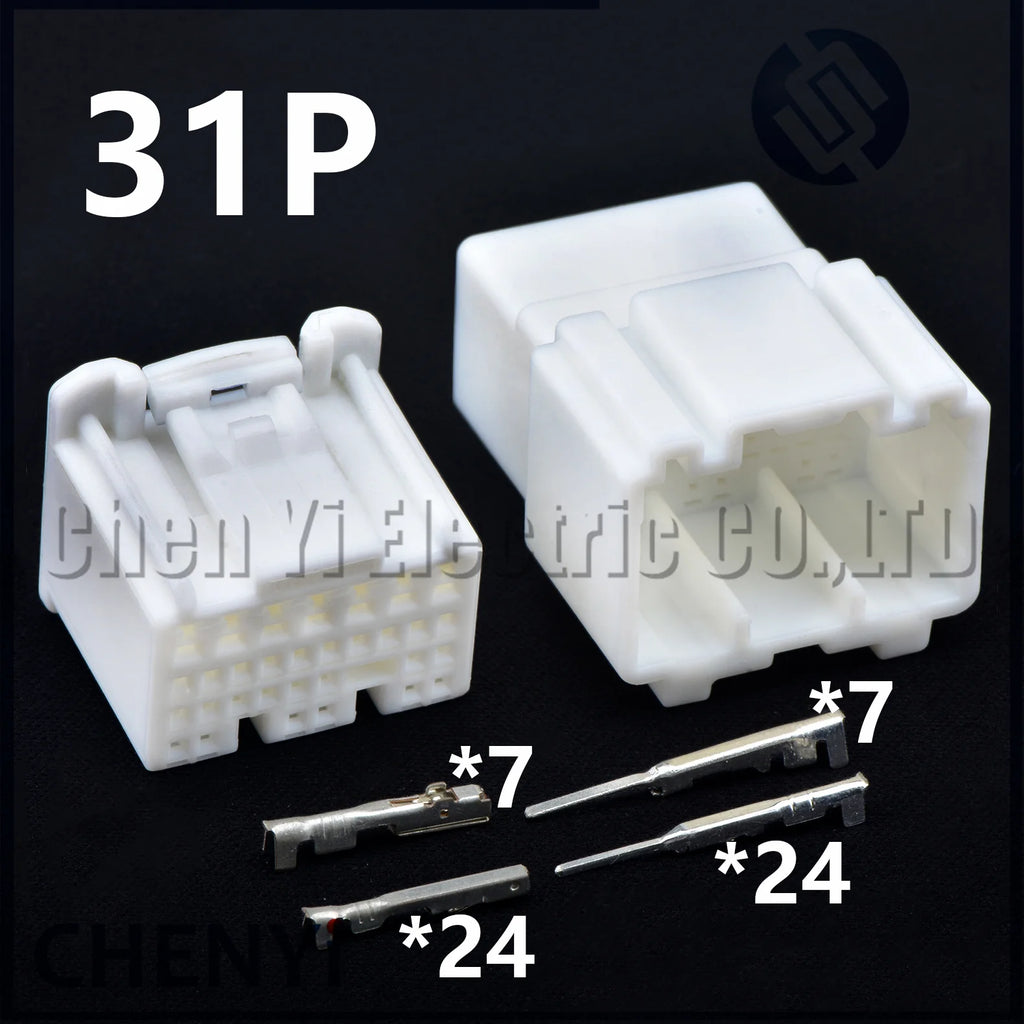 31 Pin Automotive Connector ECU controller module plug Socket 1123341-1 90980-12525 1674919-1 With Pins For Toyota Honda Nissan