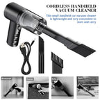 Car Vacuum Cleaner Powerful Cleaning Machine Handheld Car Vacuum Rechargeable Wireless Cleaner For Car Home Pet Hair Amagi