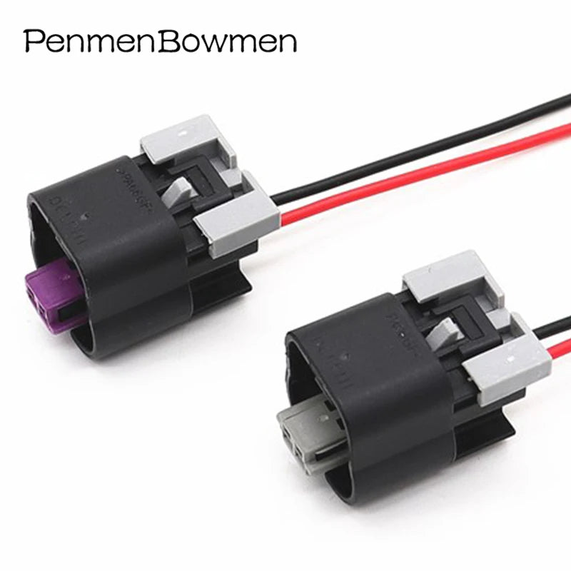 1 Set 2 Pin Car Camshaft Intake Exhaust VVT Solenoid Valve Electrical Connectors Wire Harness Plug for 15336004 15355319