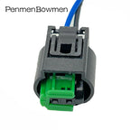 1 Set 2 Pin Car Air Temp Reverse Radar ABS Plug Wire Harness Waterproof Electronic Connector 8E0973202 1-967644-1 968405-1
