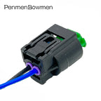 1 Set 2 Pin Car Air Temp Reverse Radar ABS Plug Wire Harness Waterproof Electronic Connector 8E0973202 1-967644-1 968405-1