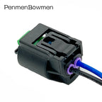 1 Set 2 Pin Car Air Temp Reverse Radar ABS Plug Wire Harness Waterproof Electronic Connector 8E0973202 1-967644-1 968405-1