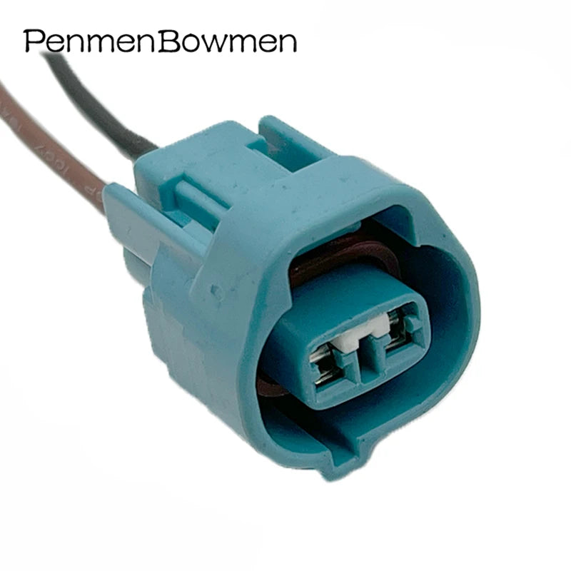 1 Set 2 Pin Auto Front Rear Fog Lamp Electrical Cable Connectors Waterproof Female Wire Harness Plug For 6189-0238