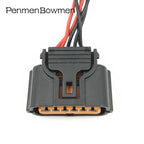 1 Set 6 Pin HP286-06021 Car Reversing Radar Plug Bus Harness Plug Suitable for Hyundai Kia Sorento HP296-06100
