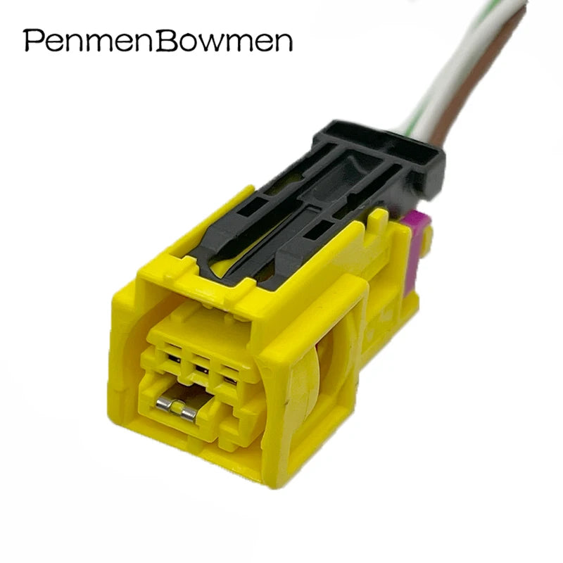1 Set 3 Pin 4H0972773 Auto Side Safety Collision Sensor Electrical Cable Connectors Plug Connector Wiring Harness 4G0972783