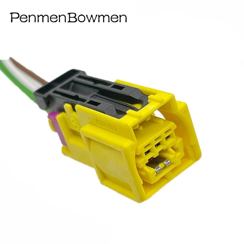 1 Set 3 Pin 4H0972773 Auto Side Safety Collision Sensor Electrical Cable Connectors Plug Connector Wiring Harness 4G0972783