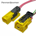 1 Set 3 Pin 4H0972773 Auto Side Safety Collision Sensor Electrical Cable Connectors Plug Connector Wiring Harness 4G0972783