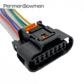 1 Set 7 Pin 1930-0958 Auto Ignition Coil Electrical Cable Connectors Wire Harness Plug For GM Chevrolet Buick Opel PP10000888